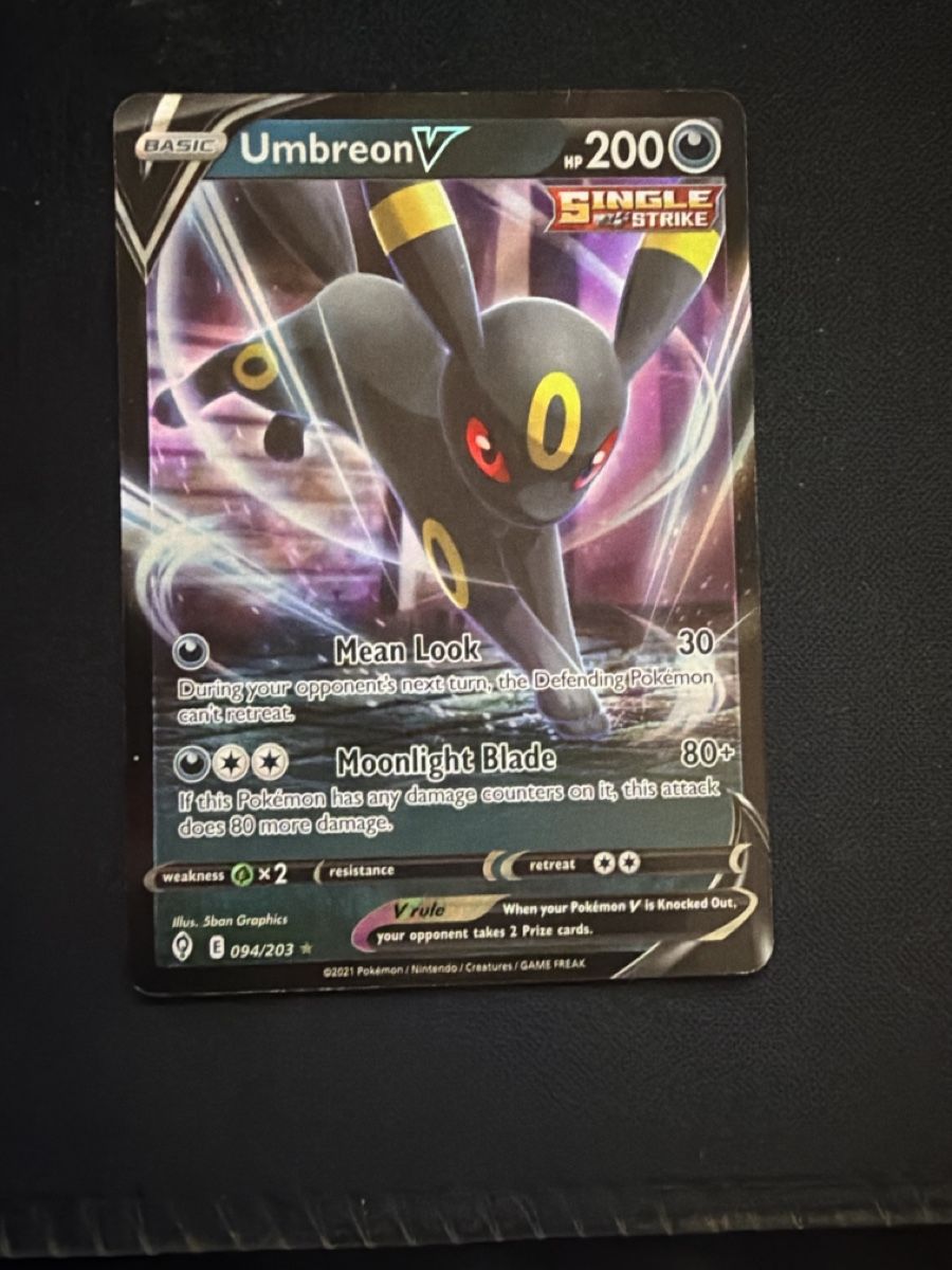 Cartes: Umbreon V 094 – Neuf (Voir description) à Onex par Shop2Rayan