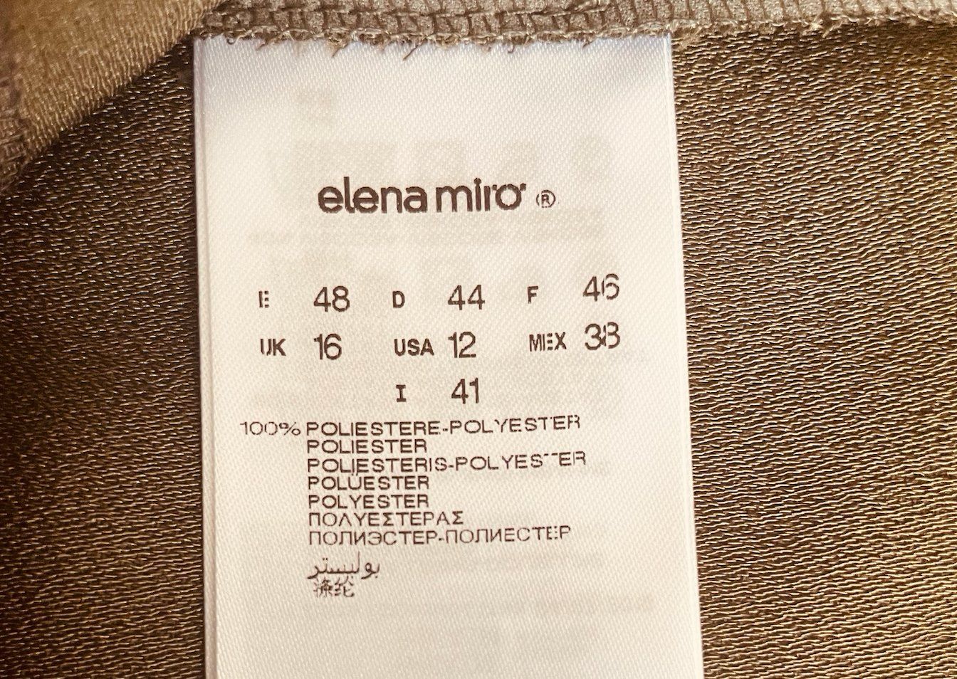 Pantaloni: Pantalon Elena Miro taille 44 – Nuovo (secondo la descrizione) da Sugnens venduto da 555madison 2