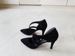 TAMARIS HIGH HEELS ECHTES WILDLEDER