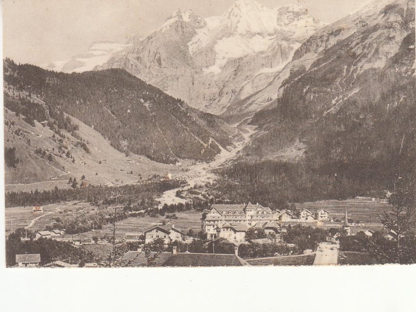 Cartoline postali: Kandersteg ca. 1920 – Usato da Bürglen TG venduto da StampGraf