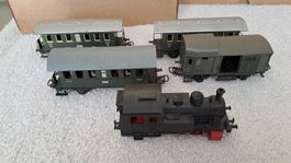 Märklin Zug Set Dampflok 3029/3 Personen-/1 Güterw./19