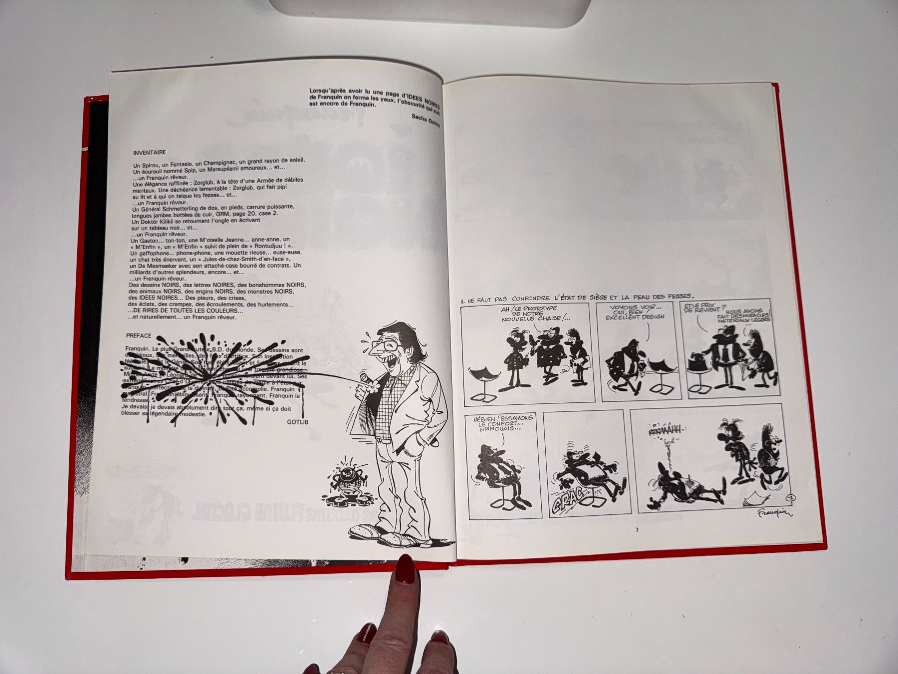 Fumetti: COMIC: Franquin Idees Noires – Usato da Grosswangen venduto da Kleine.Knoepfe 2