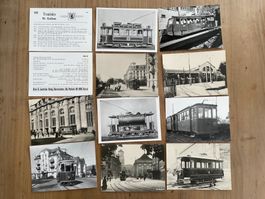 AK-Serie Reproduktion Trambahn St. Gallen, 10 Karten