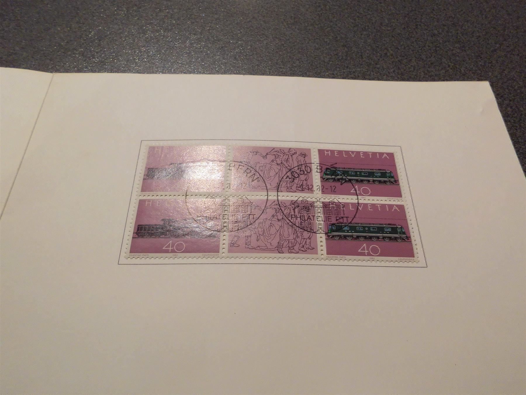 Tutti i francobolli: Briefmarken Hospenthal mit Gotthardpost – Usato da Zürich venduto da abraxas1291 1