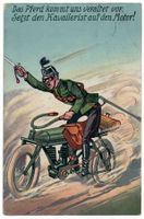 Militärhumor: Das Pferd kommt uns veraltet vor, Feldpost