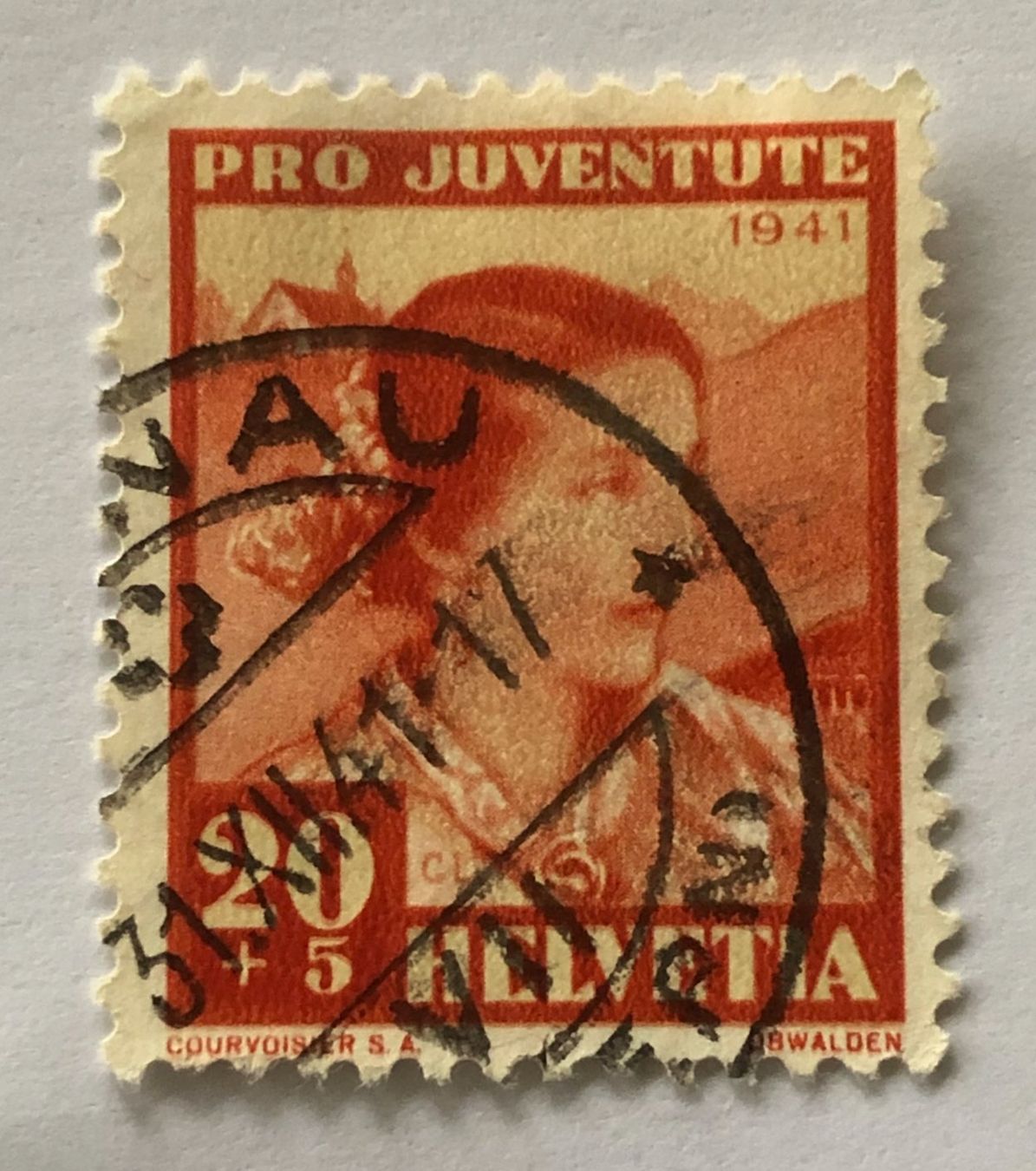 Tutti i francobolli: Pro Juventute Briefmarken gestempel   – Usato da Aarau venduto da Billa007