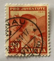 Pro Juventute Briefmarken gestempel  