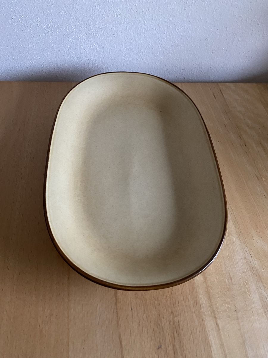 Rössler Piatti di portata: Rössler Servierplatte beige-gelb Grösse 32 – Usato da Schwarzenburg venduto da Michellu 5