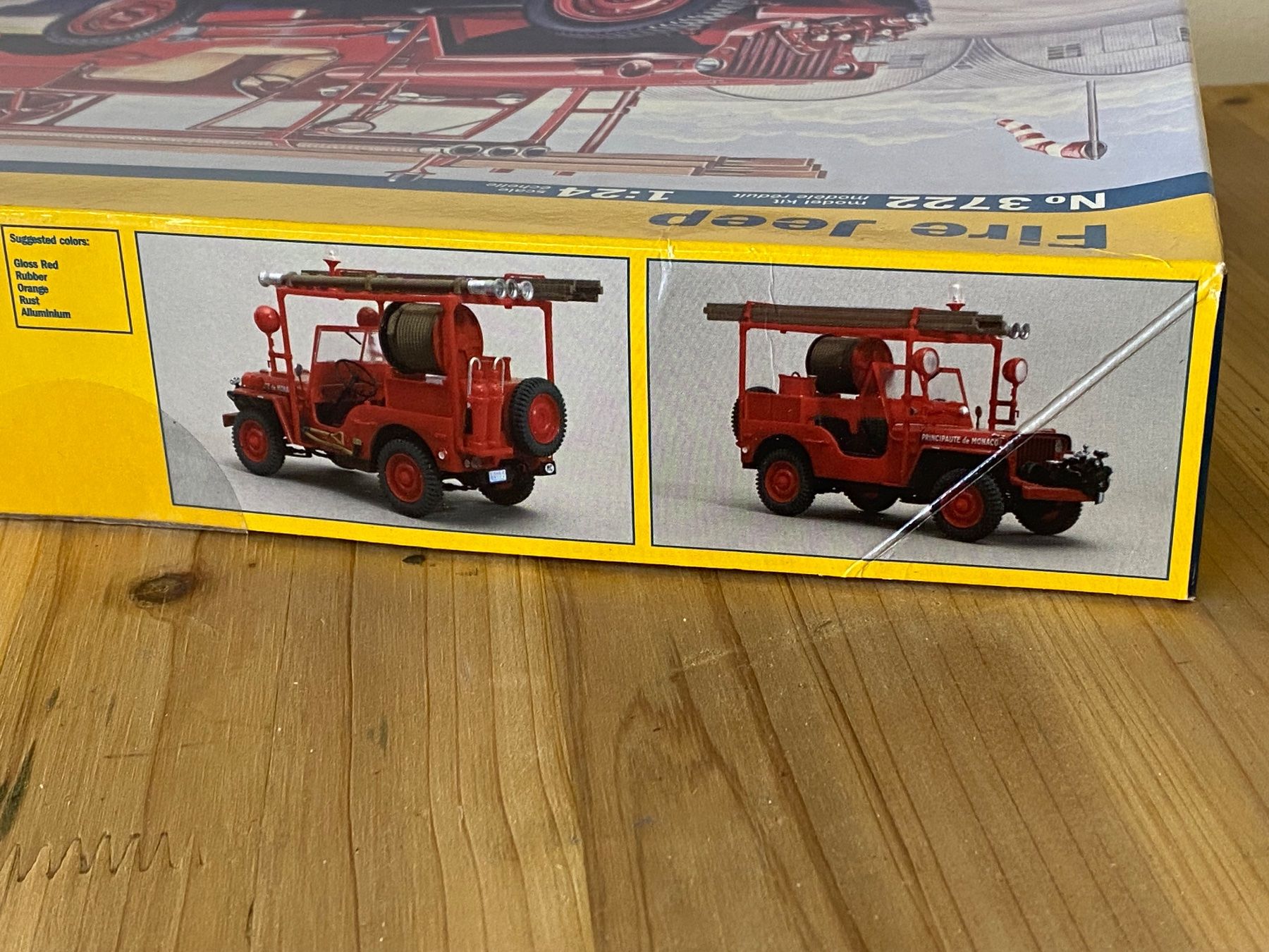 Italeri Kit di modellismo & Modellini statici: Fire Willy Jeep 1:24 Italeri – Nuovo e nell'imballaggio originale da Zürich venduto da Matteo6 1