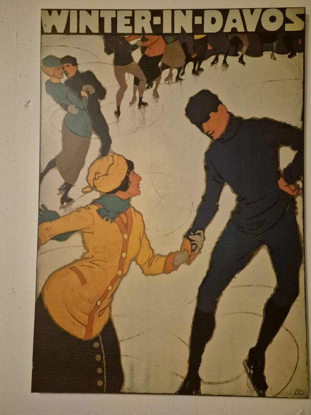 Foto & Immagini: Nostalgisches Plakat "Winter Davos" – Usato da Dietlikon venduto da cwe_lt6j