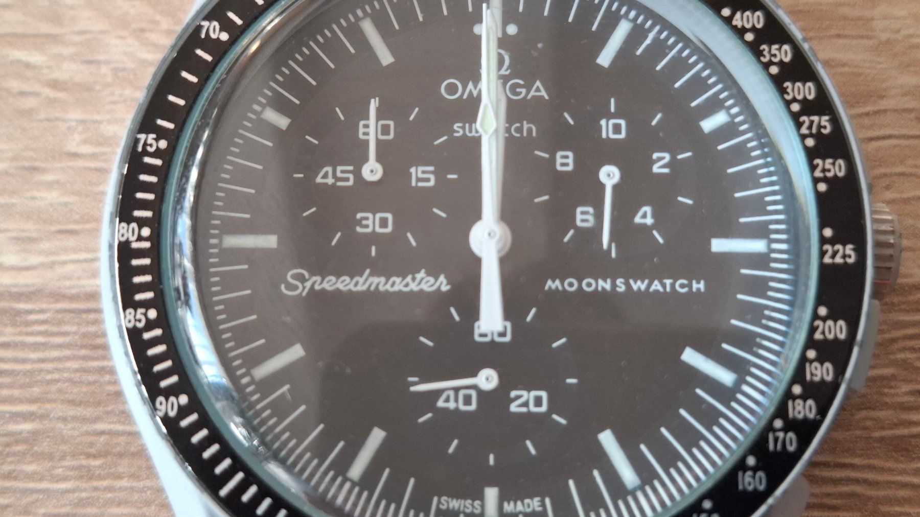Omega Uhren: OMEGA x Swatch Speedmaster Moonswatch – Defekt aus Lützelflüh-Goldb von Noir7.pk 4