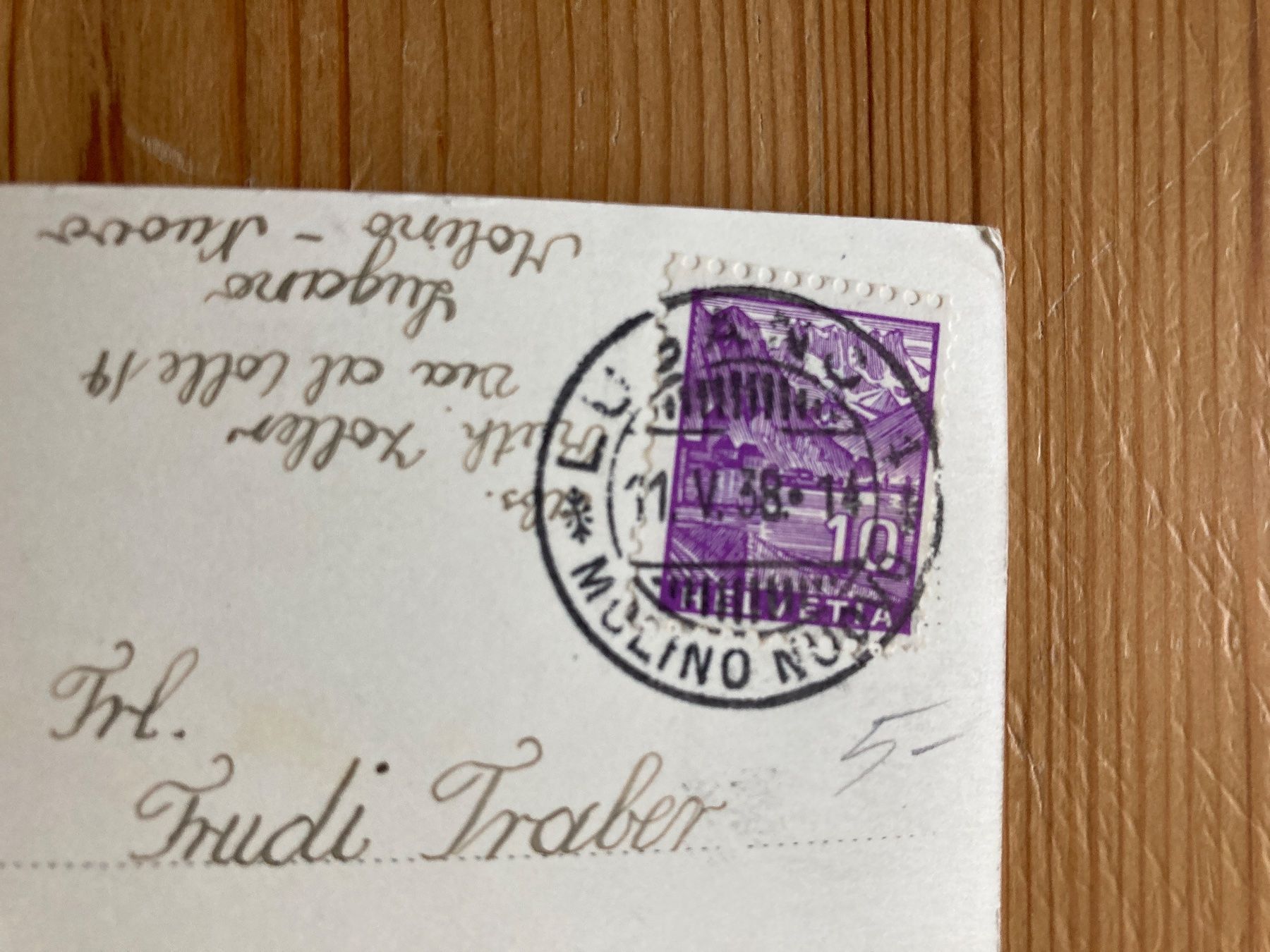 Cartoline postali: Lugano -  Giardini Pubblici - AK 1938 – Usato da Oberuzwil venduto da Henri09 1