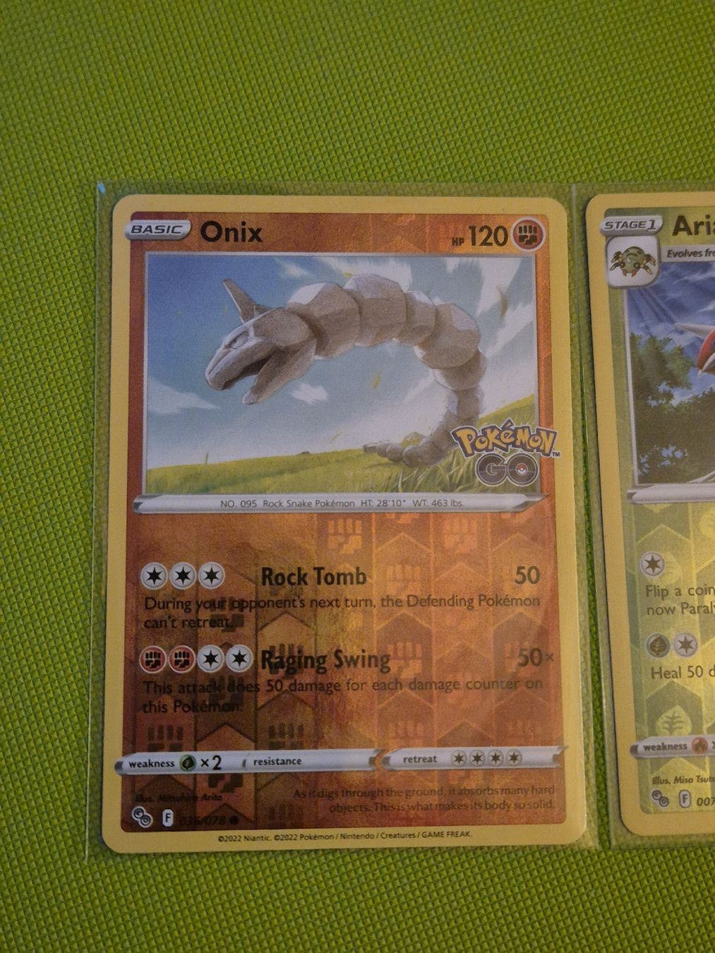 Pokémon Carte collezionabili: Pokemonkarten 2stk., Set: Pokemon GO, Sprache: EN – Usato da Zofingen venduto da Noellerbeller 1