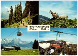 Unterwasser - 4 Bild AK Iltios
