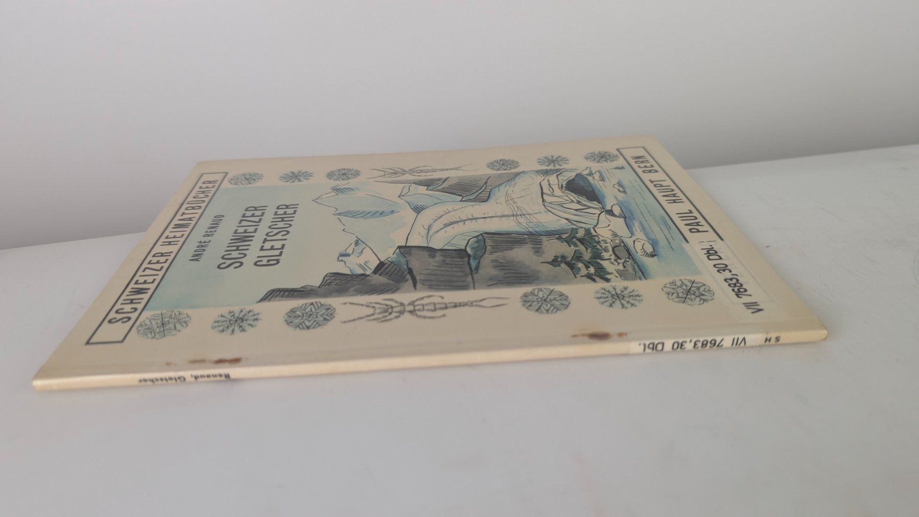 Libri: Schweizer Heimatbücher: Schweizer Gletscher 1949 – Usato da Zürich venduto da axolottchen 1