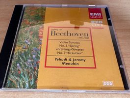 K1 Beethoven Yehudi Menuhin Jeremy Menuhin Violin Sonata 5 9