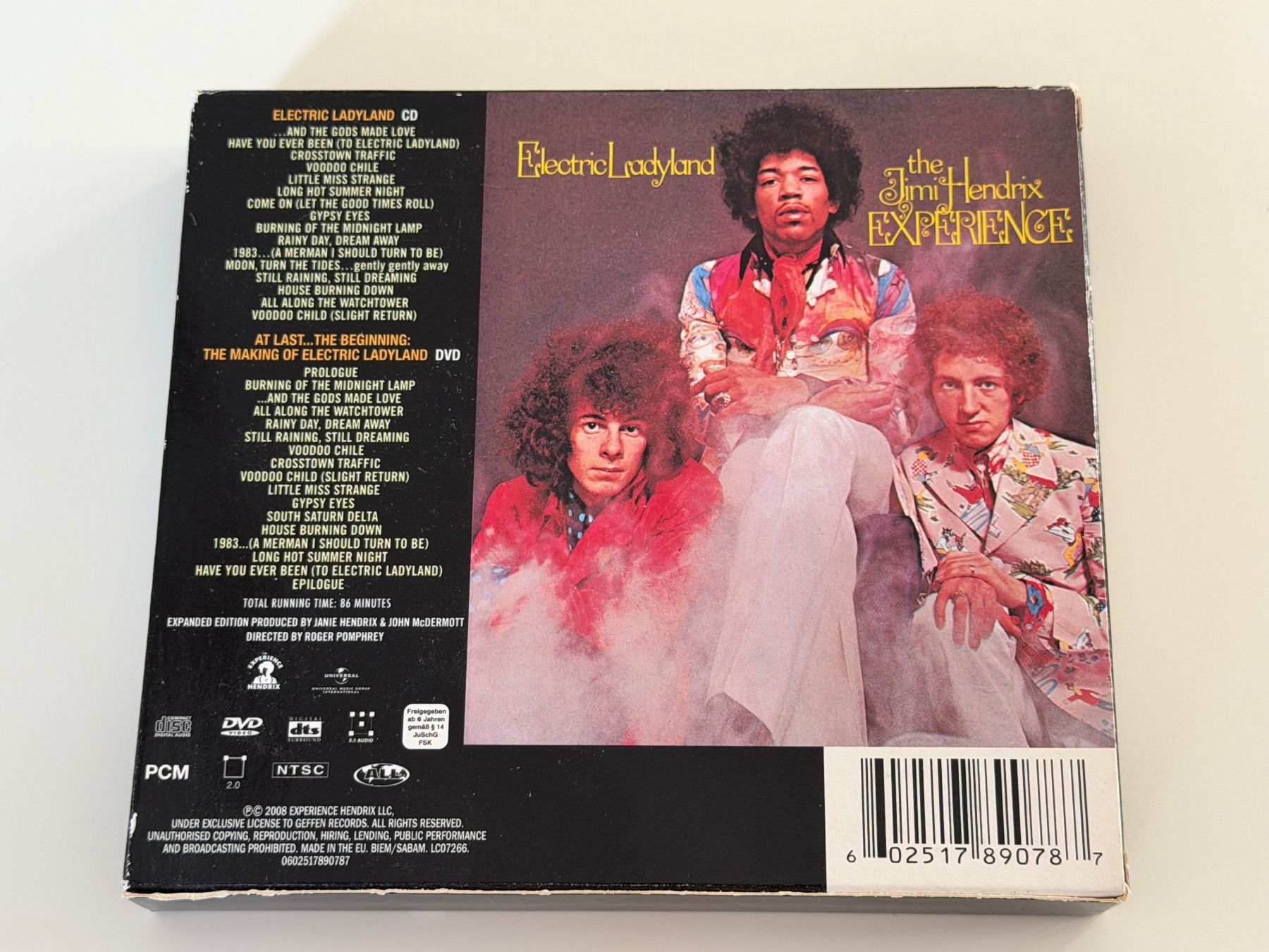 Tutti i DVDs: The Jimi Hendrix Experience - Electric Ladyland CD DVD – Usato da Altstätten SG venduto da sheamus 1