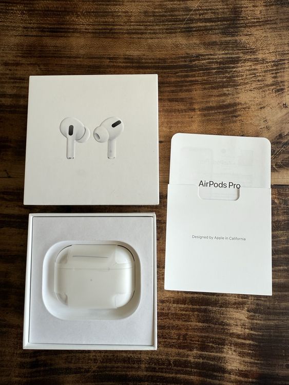 Apple Kopfhörer: Apple AirPods Pro - Top Zustand mit OVP – Gebraucht aus Zürich von flooff 2