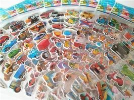 12 BLÄTTER FAHRZEUGE STICKER - AUFKLEBER