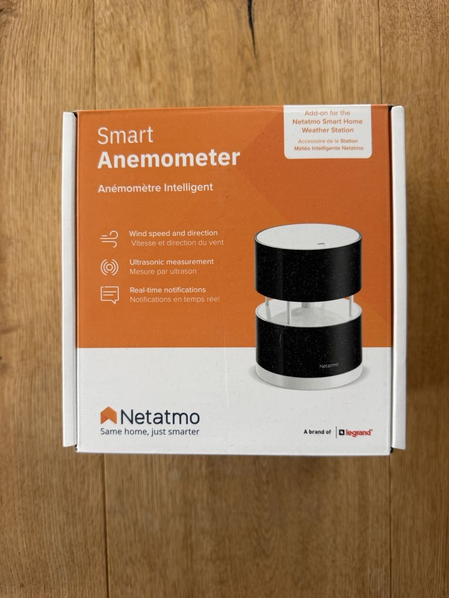 Netatmo Altro per la casa: Netatmo Smart Anemometer Windmesser neu in OVP – Nuovo e nell'imballaggio originale da Luzern venduto da La_sfinge