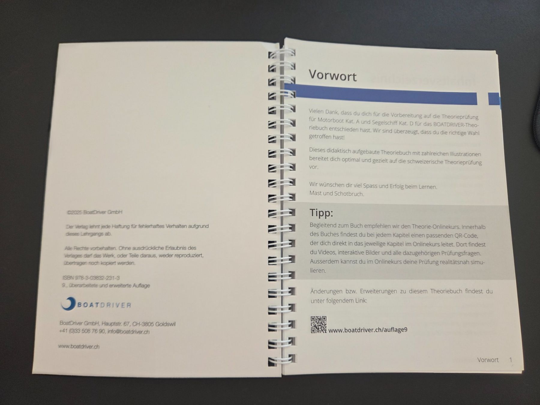 Libri: BoatDriver - Theoriebuch: Motorboot Segelschiff – Usato da Rüschlikon venduto da tiniweeeny 1