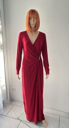 Ralph Lauren Red Maxi Dress, Size 8 - Stunning! ✨