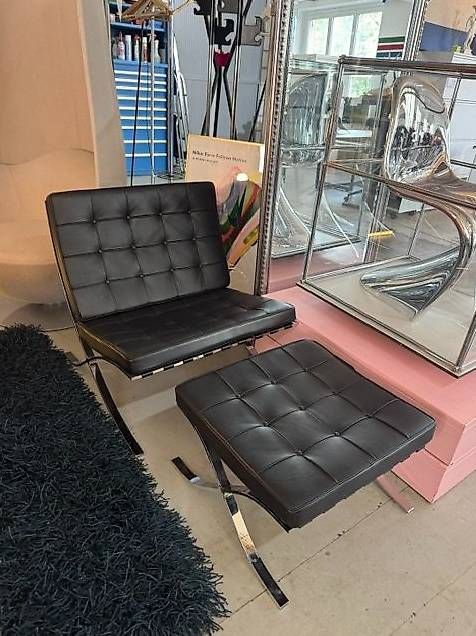 Poltrone: Barcelona Chair inkl. Ottoman – Usato da Zollikofen venduto da OberliAG 1