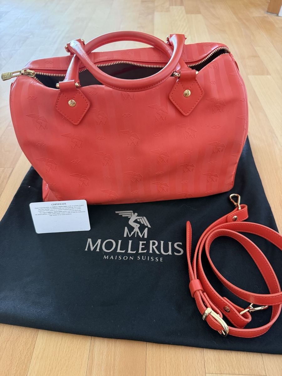 Maison Mollerus Taschen für Damen: Mollerus Tasche Orange  – Gebraucht aus Remetschwil von Ka95 8