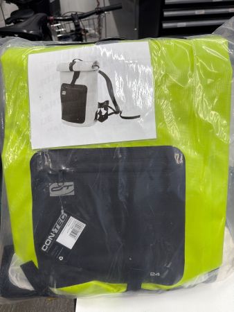 Contec Rucksack – Waterproof  – 24 Liter – Leuchtgrün/grau