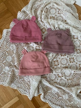 3 Bonnets NEXT NEU! Gr. 0-3 mois