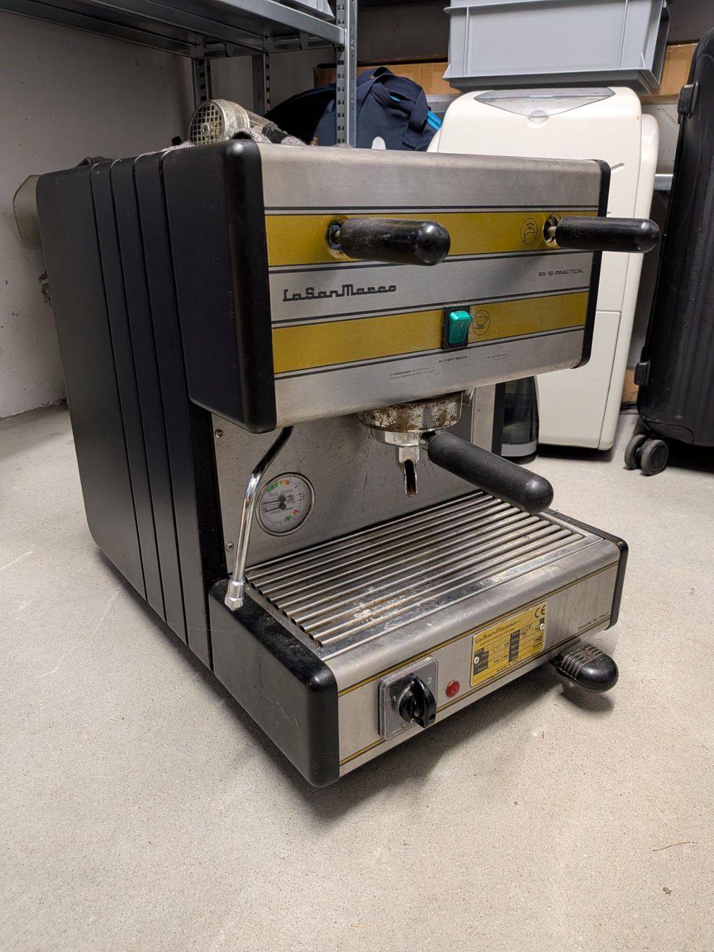 Macchine per caffè & Macchine per espresso: La San Marco Practical 85-12-1 Siebträgermaschine – Usato da Zürich venduto da handofgod