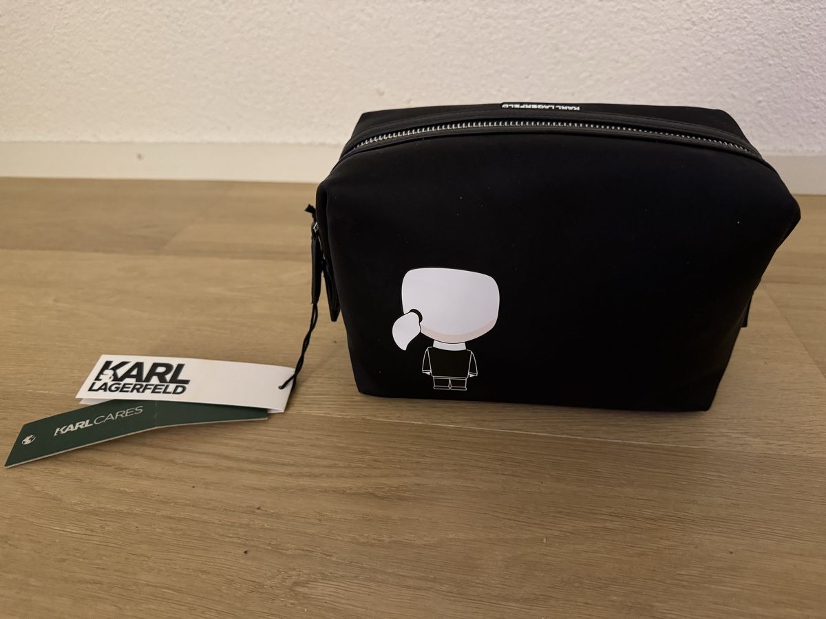Karl Lagerfeld Custodie per cosmetici: Kulturtasche Karl Lagerfeld Neu – Nuovo e nell'imballaggio originale da Spreitenbach venduto da TheStyleAtelier 2