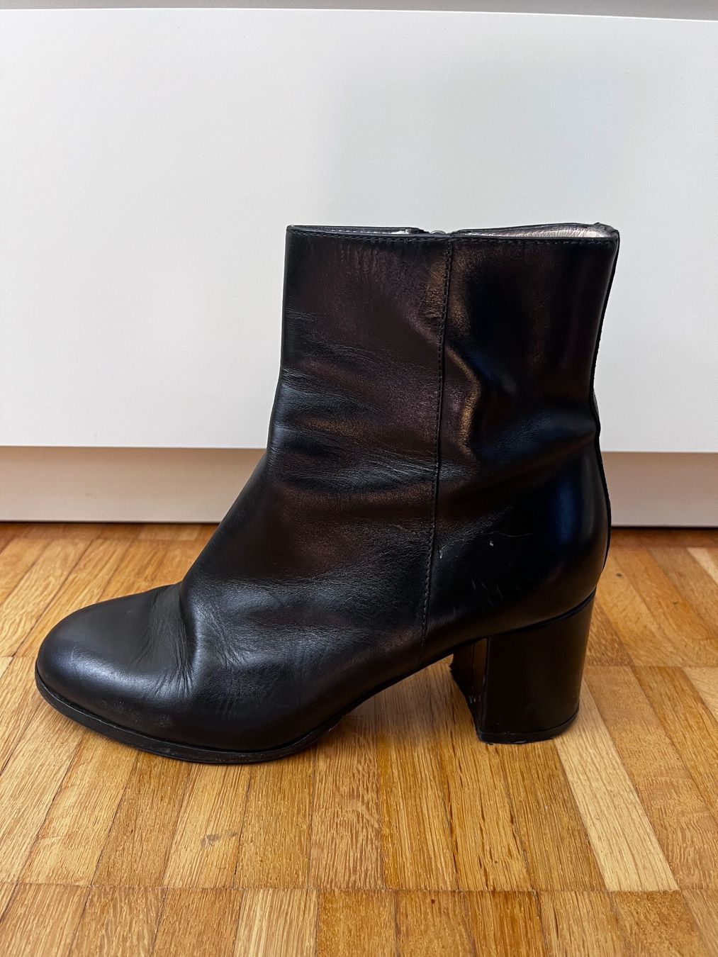 Navyboot Scarpe da donna: Lederstiefel schwarz Navyboot Original – Usato da zürich venduto da mijya 1