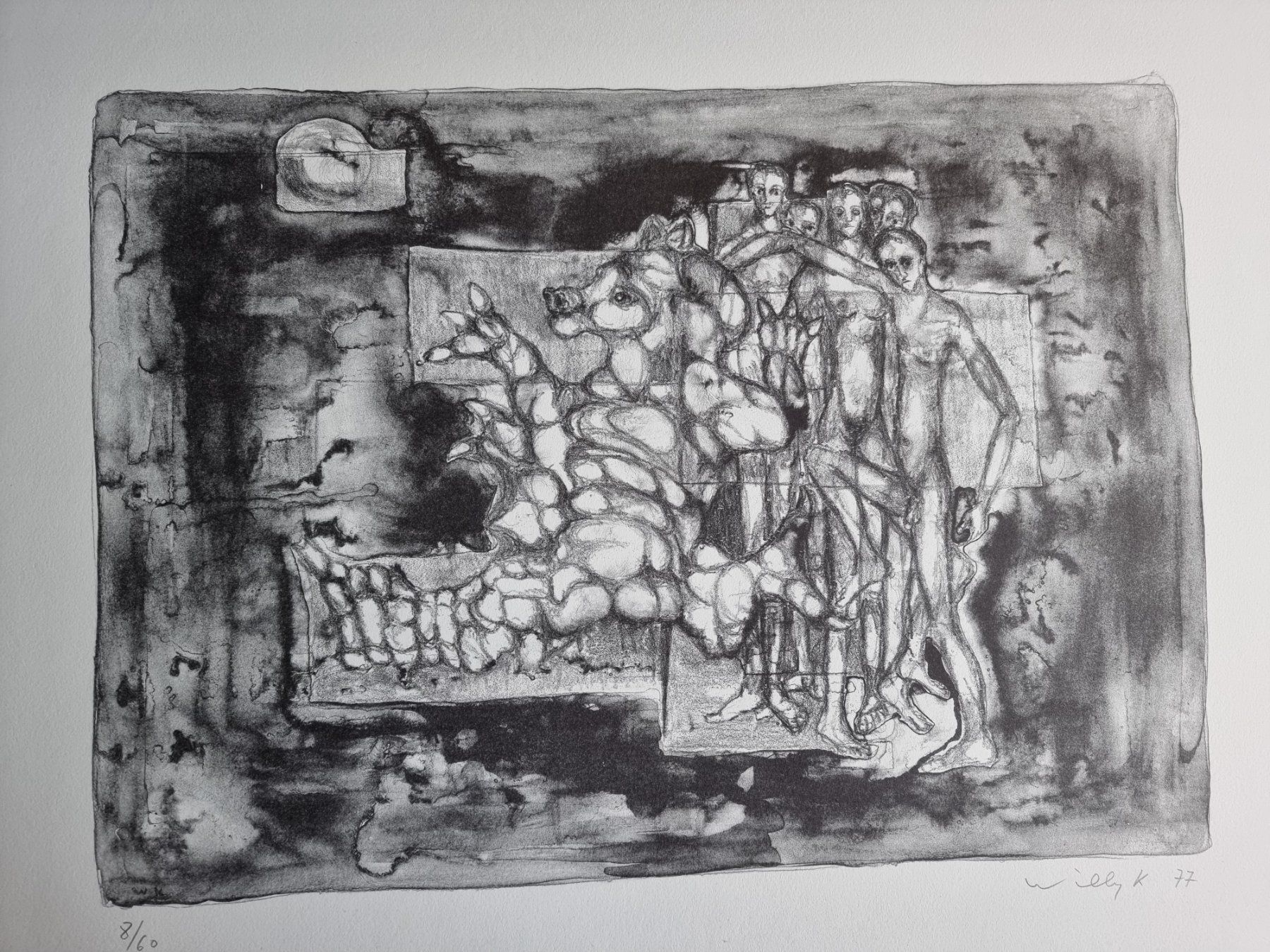 Grafica & Litografie: WILLY KAUFMANN LITHOGRAPHIE SIGNIERT NUMMERIERT – Usato da Gersau venduto da kunst-online 4