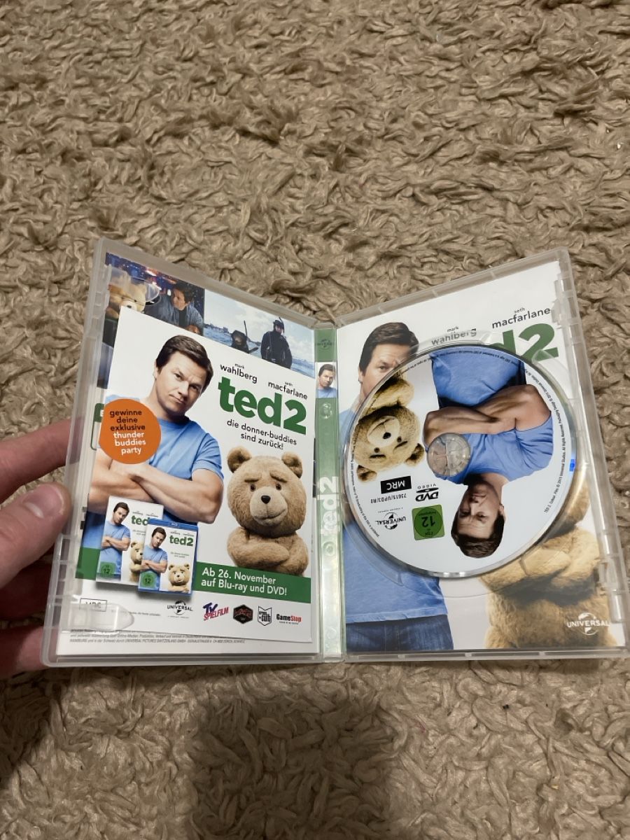 Tutti i DVDs: Ted 2 DVD, komödie mit Mark Wahlberg – Usato da Unterkulm venduto da AnoliOccasion 1