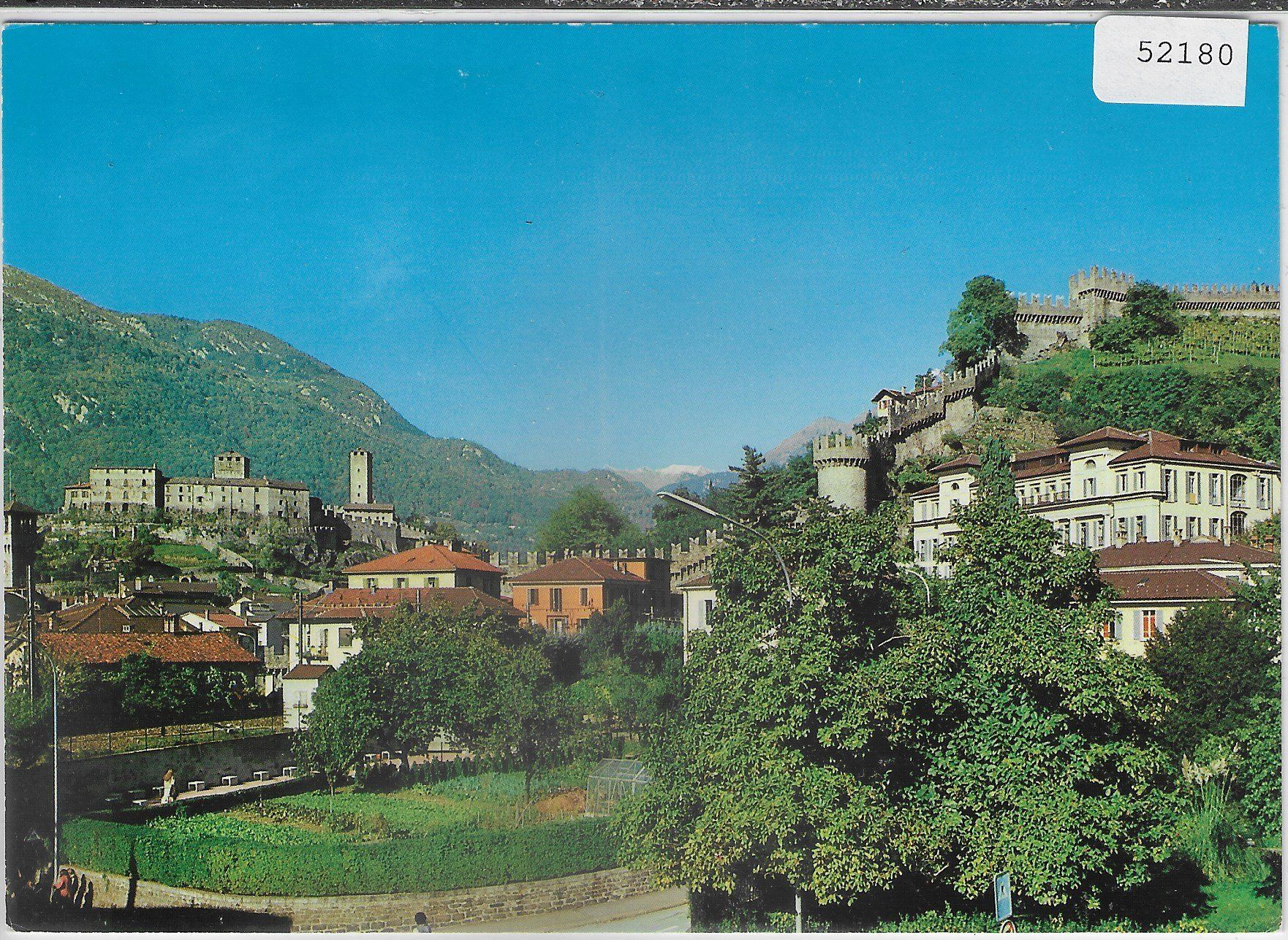Cartoline postali: Bellinzona - Burgen – Usato da Ettingen venduto da Kartenplanet