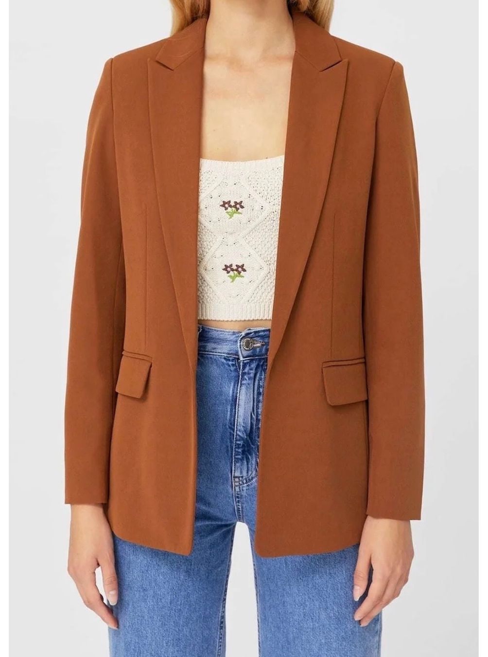 Stradivarius Giacche: Stradivarius Blazer braun / Grösse M – Usato da Effretikon venduto da YaMn 7