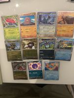 Lotto 22 carte Pokémon giapponesi in varie condizioni