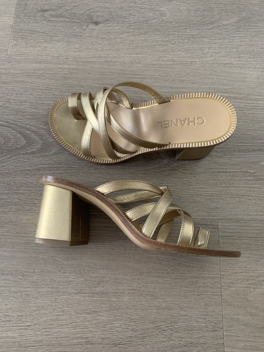 Chanel Scarpe da donna: Sandales CHANEL pointure 37 – Nuovo (secondo la descrizione) da Gland venduto da TallyEva 3