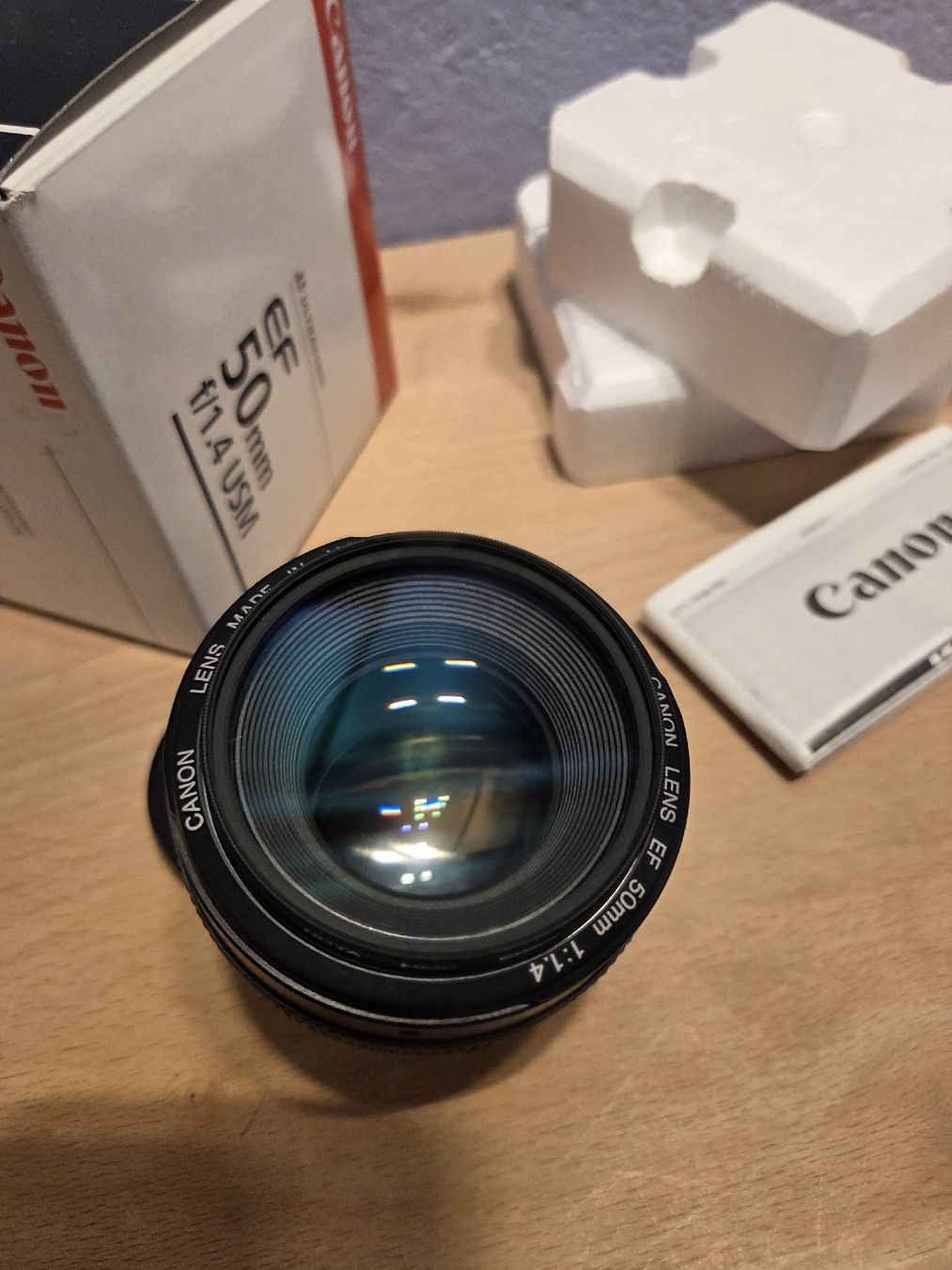 Canon Obiettivi: Canon EF 50mm F1,4 – Nuovo (secondo la descrizione) da Thierachern venduto da bcguggi 1