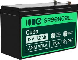 Cell AGM 12V 7 2Ah Akku Vlies Batterie VRLA Blei Bleiakku