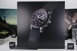 NEU-Montblanc Bild robust aus Spanplattenholz-Sammlerobjekt!