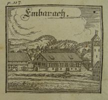EMBRACH, EMBRARACH, KUPFERSTICH, BLUNTSCHLI 1742
