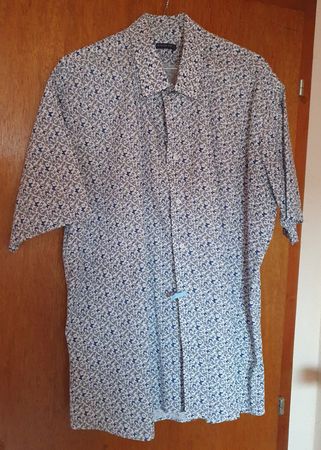 Chemise Atelier F & B Genève motifs papillons