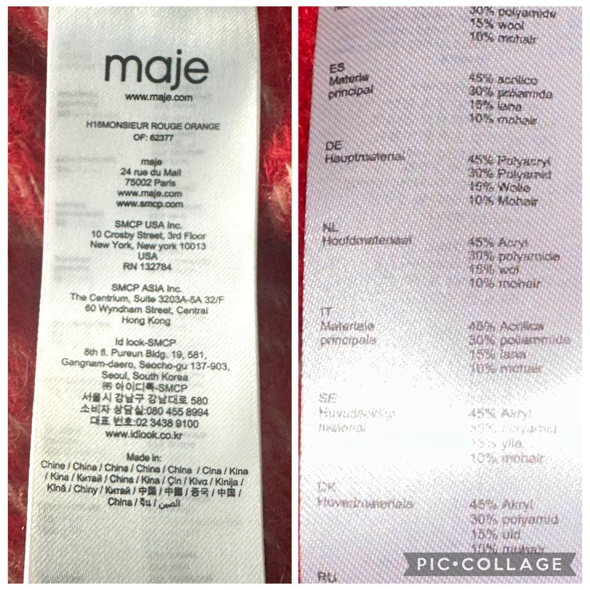 Maje Altro in Moda donna: MAJE CAPE 1 SIZE neuwertig – Nuovo (secondo la descrizione) da Unteraegeri venduto da MH203 9
