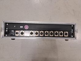 DMX-Splitter Nr.2 Avolites 8 Kanal XLR5/XLR3, im Flight Case