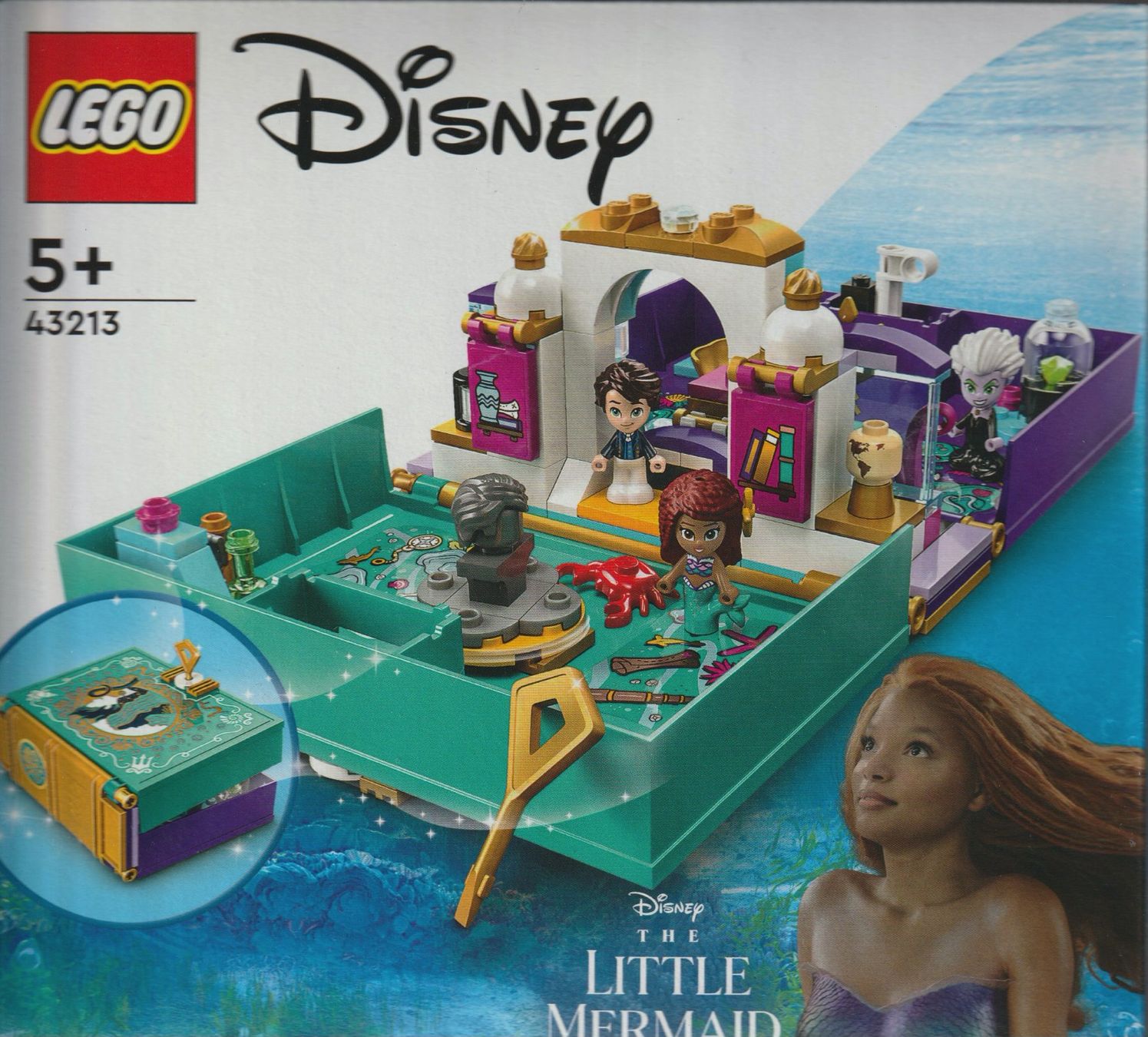 LEGO DISNEY PRINCESS 43213 THE LITTLE MERMAID STORYBOOK ADVE (Neu und ...