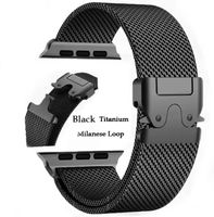 Titan Milanese Armband für Apple Watch Ultra - 49mm