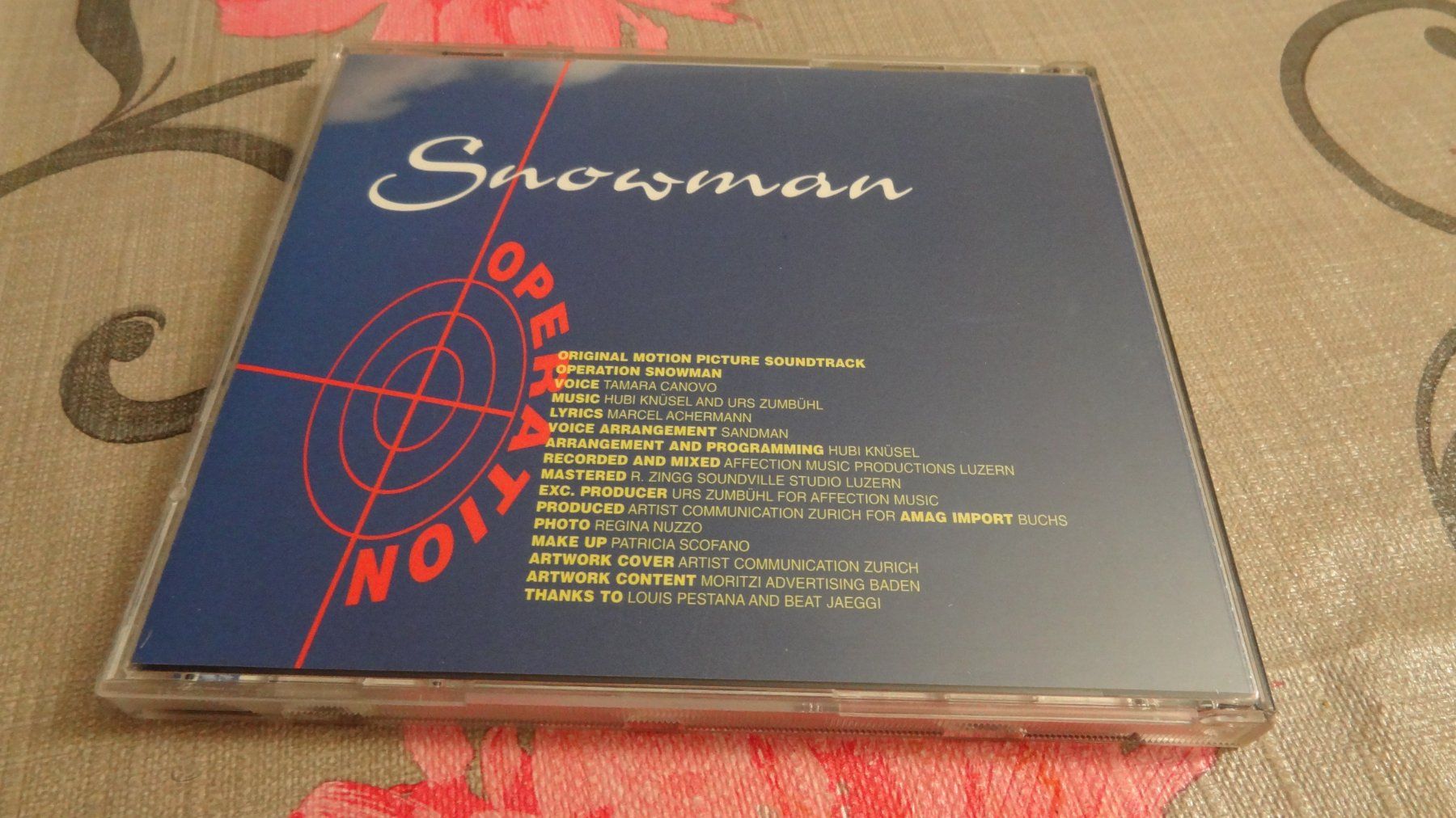 CDs: Operation Snowman - Original Motion Picture Soundtrack CD – Gebraucht aus Olten von Disc-Ausverkauf 1