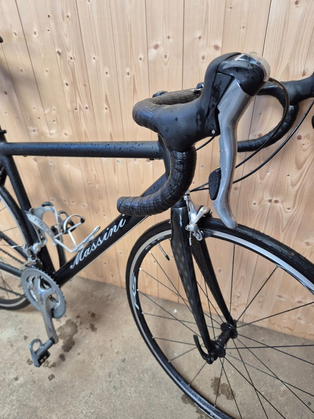 Biciclette: Massini Rennrad 56, gebraucht, schwarz – Usato da Bettwil venduto da Lawers 2